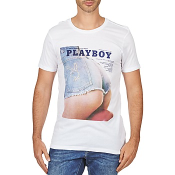 tekstylia Męskie T-shirty z krótkim rękawem Eleven Paris PB ASS M MEN Biały