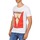tekstylia Męskie T-shirty z krótkim rękawem Eleven Paris PB COLLAR M MEN Biały