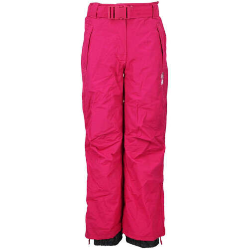 tekstylia Dziewczynka Spodnie Peak Mountain Pantalon de ski fille GARALOX Różowy
