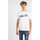 tekstylia Męskie T-shirty z krótkim rękawem Les Hommes LKT200-703P | Round Neck T-Shirt Biały