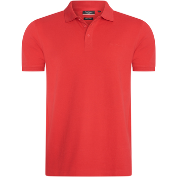 tekstylia Męskie Koszulki polo z krótkim rękawem Pierre Cardin Classic Polo Czerwony