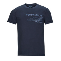 tekstylia Męskie T-shirty z krótkim rękawem Tom Tailor 1035638 Marine
