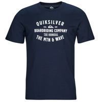 tekstylia Męskie T-shirty z krótkim rękawem Quiksilver QS SURF LOCKUP SS Marine
