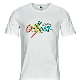 tekstylia Męskie T-shirty z krótkim rękawem Quiksilver SIGNATURE MOVE SS Biały