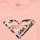 tekstylia Dziewczynka T-shirty z krótkim rękawem Roxy DAY AND NIGHT A Różowy