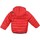 tekstylia Dziecko Kurtki pikowane Peak Mountain Doudoune layette LECAPTI Czerwony