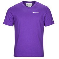 tekstylia Męskie T-shirty z krótkim rękawem Champion Crewneck T-Shirt Fioletowy