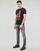 tekstylia Męskie T-shirty z krótkim rękawem Diesel T-DIEGOR-K54 Czarny / Czerwony