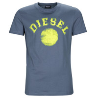 tekstylia Męskie T-shirty z krótkim rękawem Diesel T-DIEGOR-K56 Niebieski / Zielony