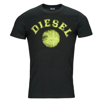 tekstylia Męskie T-shirty z krótkim rękawem Diesel T-DIEGOR-K56 Czarny
