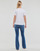 tekstylia Damskie T-shirty z krótkim rękawem Diesel T-REG-G7 Biały / Niebieski
