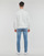 tekstylia Męskie Bluzy Lacoste SH5087 Biały / Zielony