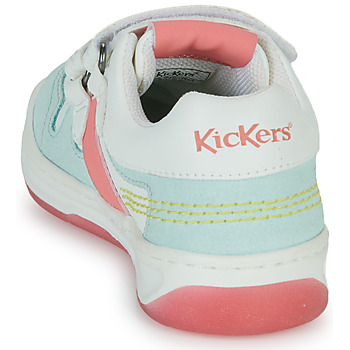 Kickers KALIDO Biały / Niebieski / Różowy