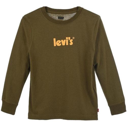 tekstylia Chłopiec T-shirty z krótkim rękawem Levi's  Zielony