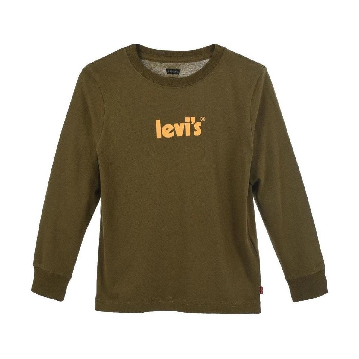 tekstylia Chłopiec T-shirty z krótkim rękawem Levi's  Zielony