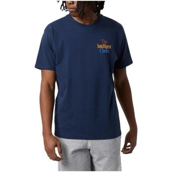 tekstylia Męskie T-shirty z krótkim rękawem New Balance  Niebieski