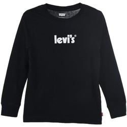 tekstylia Chłopiec T-shirty z krótkim rękawem Levi's  Czarny
