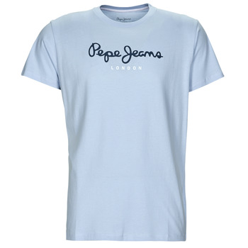 tekstylia Męskie T-shirty z krótkim rękawem Pepe jeans EGGO N Niebieski / Clair