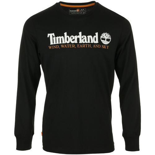 tekstylia Męskie T-shirty z krótkim rękawem Timberland Yc New Core Ls Tee Czarny