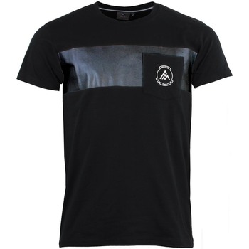 tekstylia Męskie T-shirty z krótkim rękawem Peak Mountain T-shirt manches courtes homme CABRI Czarny