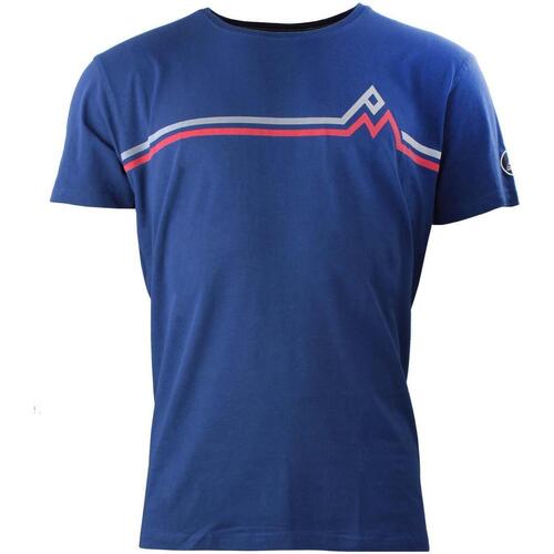 tekstylia Męskie T-shirty z krótkim rękawem Peak Mountain T-shirt manches courtes homme CASA Marine
