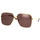 Zegarki & Biżuteria  Męskie okulary przeciwsłoneczne Gucci Occhiali da Sole  GG1099SA 003 Złoty