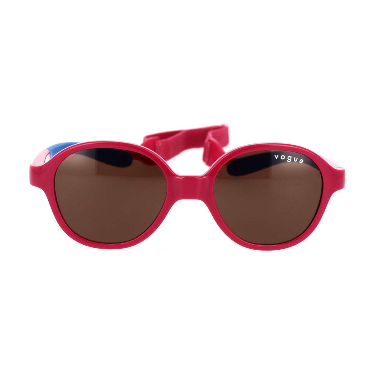 Zegarki & Biżuteria  Damskie okulary przeciwsłoneczne Vogue Occhiali da Sole  VJ2012 256873 Bambini con Laccetto Różowy