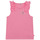 tekstylia Dziewczynka Topy na ramiączkach / T-shirty bez rękawów Billieblush U15B42-462 Różowy