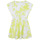 tekstylia Dziewczynka Sukienki krótkie Billieblush U12806-549 Żółty / Biały