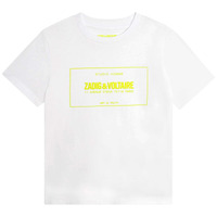 tekstylia Chłopiec T-shirty z krótkim rękawem Zadig & Voltaire X25355-N05-J Biały