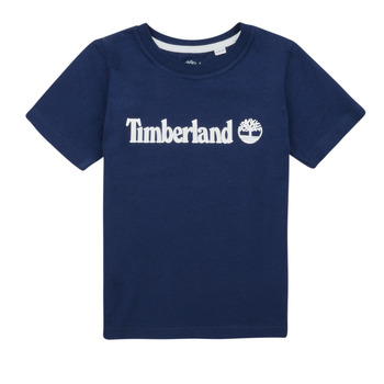 tekstylia Chłopiec T-shirty z krótkim rękawem Timberland T25T77 Marine