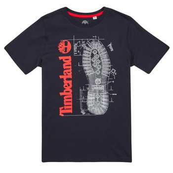 tekstylia Chłopiec T-shirty z krótkim rękawem Timberland T25T82 Czarny