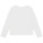 tekstylia Dziewczynka T-shirty z długim rękawem MICHAEL Michael Kors R15165-10P-C Biały / Złoty