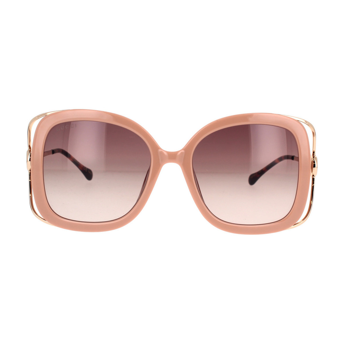 Zegarki & Biżuteria  Damskie okulary przeciwsłoneczne Gucci Occhiali da Sole  GG1021S 003 Różowy
