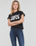 tekstylia Damskie T-shirty z krótkim rękawem Replay W3588G Czarny