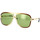 Zegarki & Biżuteria  Męskie okulary przeciwsłoneczne Gucci Occhiali da Sole  GG1105S 003 Beżowy