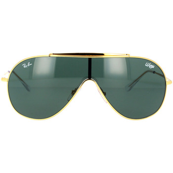 Zegarki & Biżuteria  okulary przeciwsłoneczne Ray-ban Occhiali da Sole  Wings RB3597 905071 Złoty