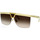 Zegarki & Biżuteria  Damskie okulary przeciwsłoneczne Yves Saint Laurent Occhiali da Sole Saint Laurent SL 537 PALACE 002 Pomarańczowy