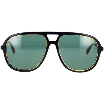 Zegarki & Biżuteria  Damskie okulary przeciwsłoneczne Gucci Occhiali da Sole  GG1077S 002 Czarny