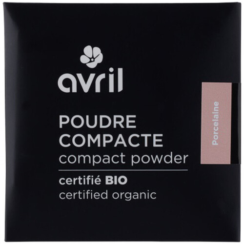 uroda Damskie Róże & pudry  Avril Certified Organic Compact Powder - Porcelaine Beżowy