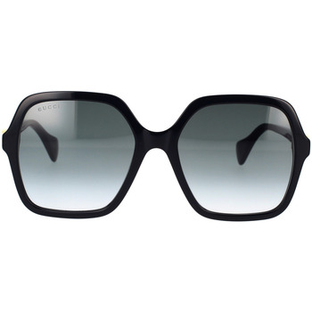 Zegarki & Biżuteria  Damskie okulary przeciwsłoneczne Gucci Occhiali da Sole  GG1072S 001 Czarny