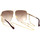 Zegarki & Biżuteria  Damskie okulary przeciwsłoneczne Gucci Occhiali da Sole  con Catena GG1087S 002 Złoty