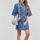 Torby Damskie Torby na ramię Calvin Klein Jeans RE-LOCK CAMERA BAG W/FLAP PBL Niebieski / Ciel