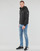 tekstylia Męskie Kurtki krótkie Calvin Klein Jeans HOODED HARRINGTON JACKET Czarny