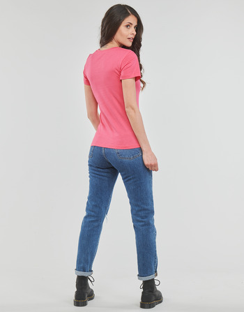 Calvin Klein Jeans 2-PACK MONOGRAM SLIM TEE X2 Biały / Różowy