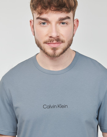 Calvin Klein Jeans S/S CREW NECK Niebieski
