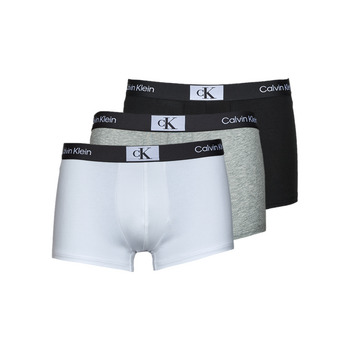 Bielizna Męskie Bokserki Calvin Klein Jeans TRUNK 3PK X3 Czarny / Biały / Szary