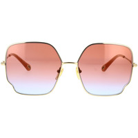 Zegarki & Biżuteria  Damskie okulary przeciwsłoneczne Chloe Occhiali da Sole Chloé CH0092S 002 Złoty