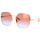 Zegarki & Biżuteria  Damskie okulary przeciwsłoneczne Chloe Occhiali da Sole Chloé CH0092S 002 Złoty