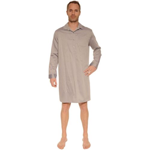 tekstylia Męskie Piżama / koszula nocna Pilus CAESAR Beżowy